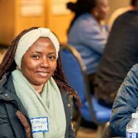 International Anchor Allies Winter 2026 First Mixer - portrait of three iStudents